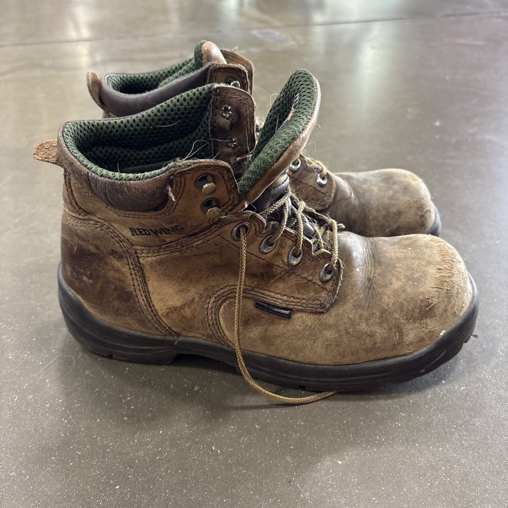 Red Wing Shoes Mens King Toe Boot 2240 US Size 9.5 D  Waterproof Brown F2413-111